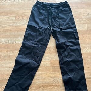 Black baggy pants